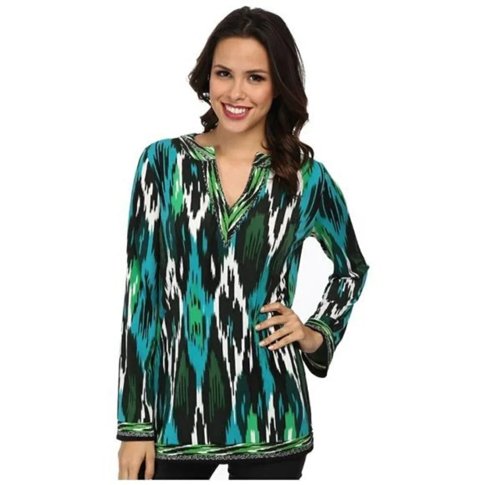 Michael Kors 'Menera'‎ Ikat Print Tunic